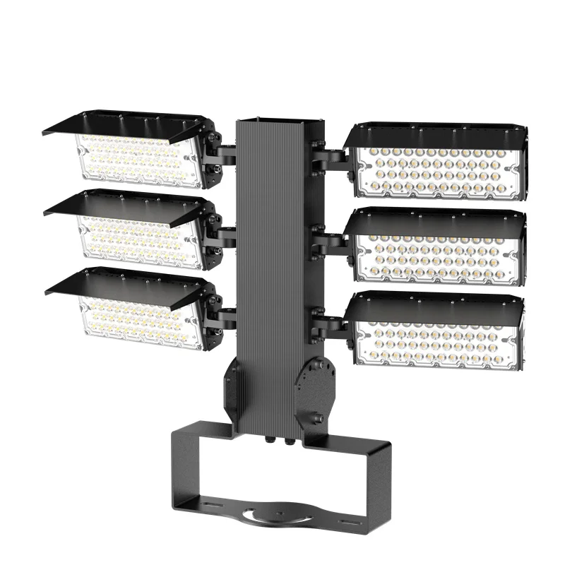 New design IP65 900W Dali Zigbee wireless RC control  led high mast light for outdoor lighting