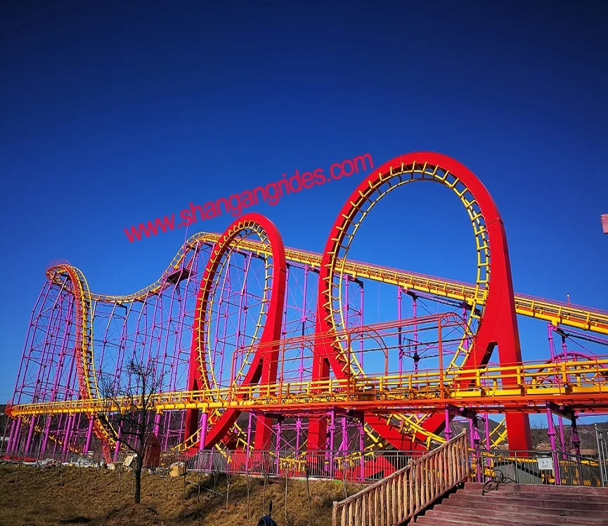 
Family amusement new cheap roller coaster park attraction rides 