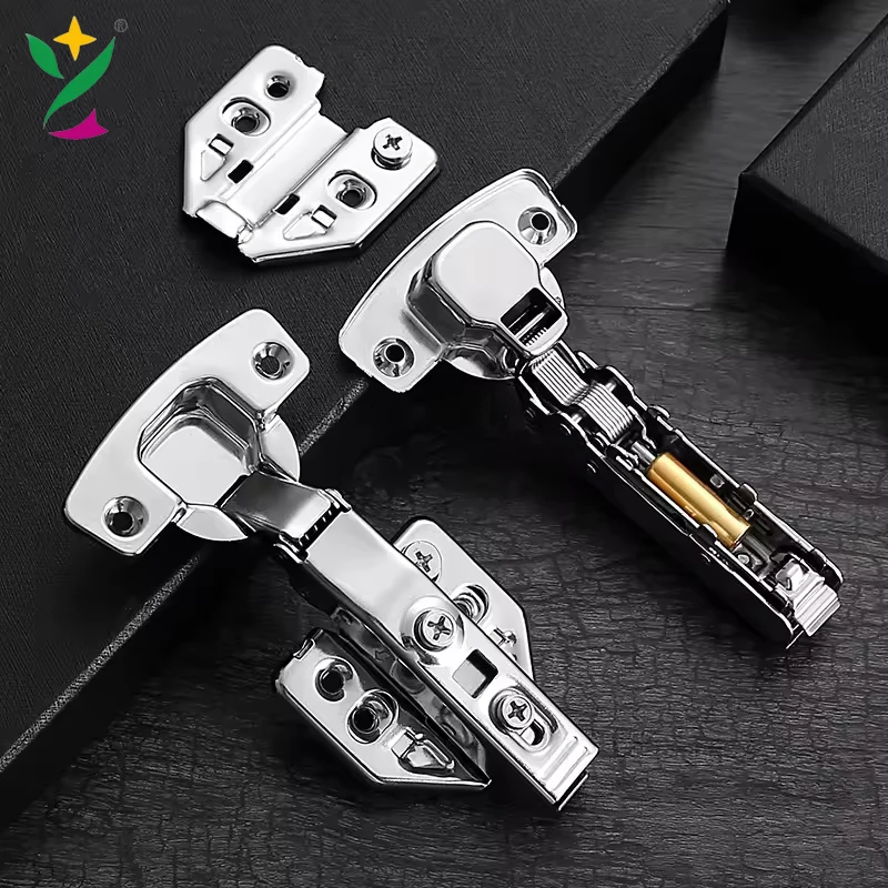 YUXING stainless steel 3d hydraulic furniture cabinet hinge soft closing auto hinges