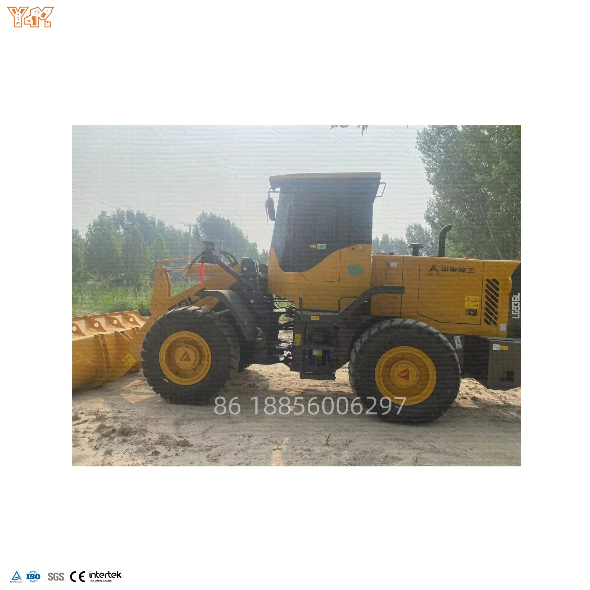 Used construction building machinery earth moving machine second hand china brand sdlg 936l front wheel mini loader in Shanghai