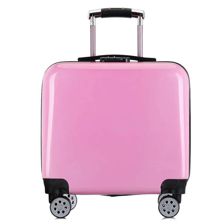 Cartoon design Cute Children school trolley bag kids carry-on luggage plastic suitcase