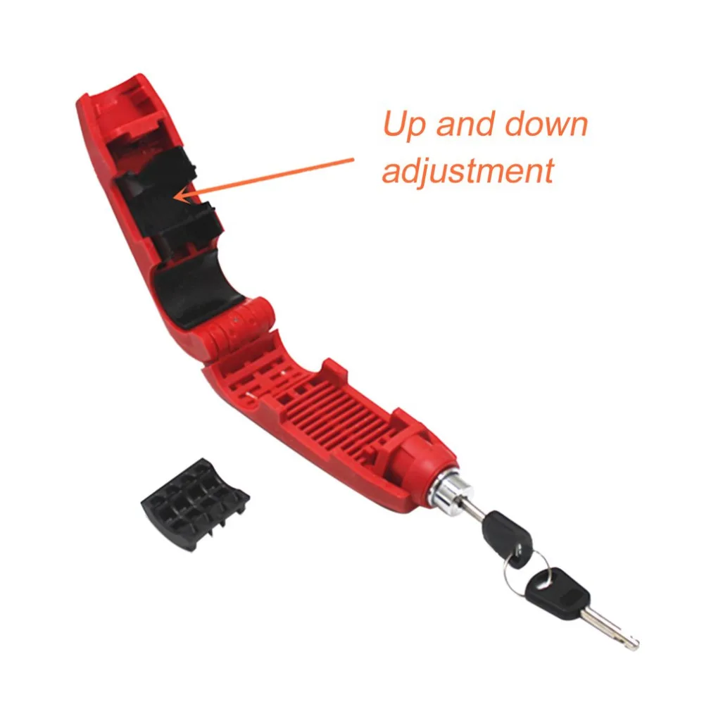 Universal Motorcycle Scooter Handlebar Grip Lock Upgraded Light Weight Anti Theft