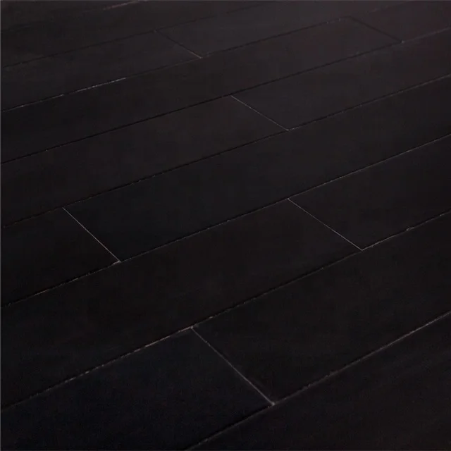 Ebony Finishes Solid Kempas Hardwood Flooring