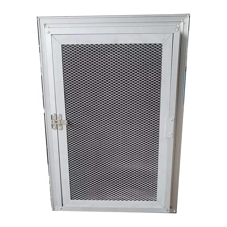 Sand Trap Louver with Filter & Mesh Ventilation System Anodized Aluminum Weather Louver Outdoor