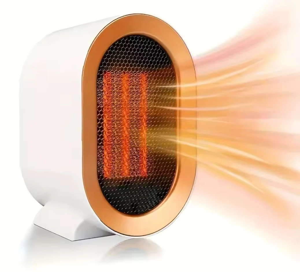 1200W PTC Fast Heating Warmer Machine For Winter Home And OfficeDesktop Heater  Household Electric Heater Portable Fan Heater