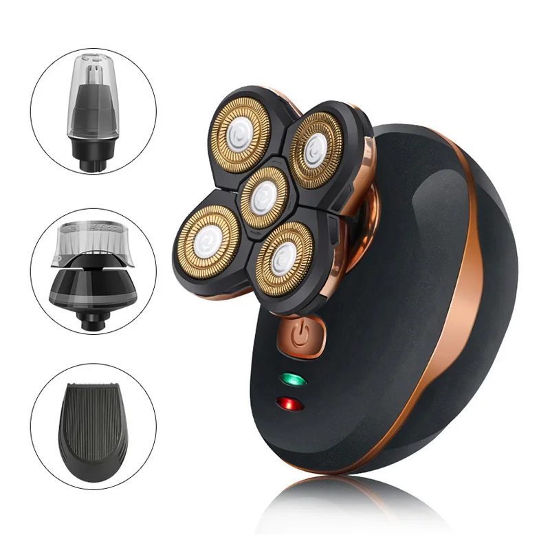 4 in 1 Multi-function Washable Side Anti-skid Eco Rechargeable Electric Shaver