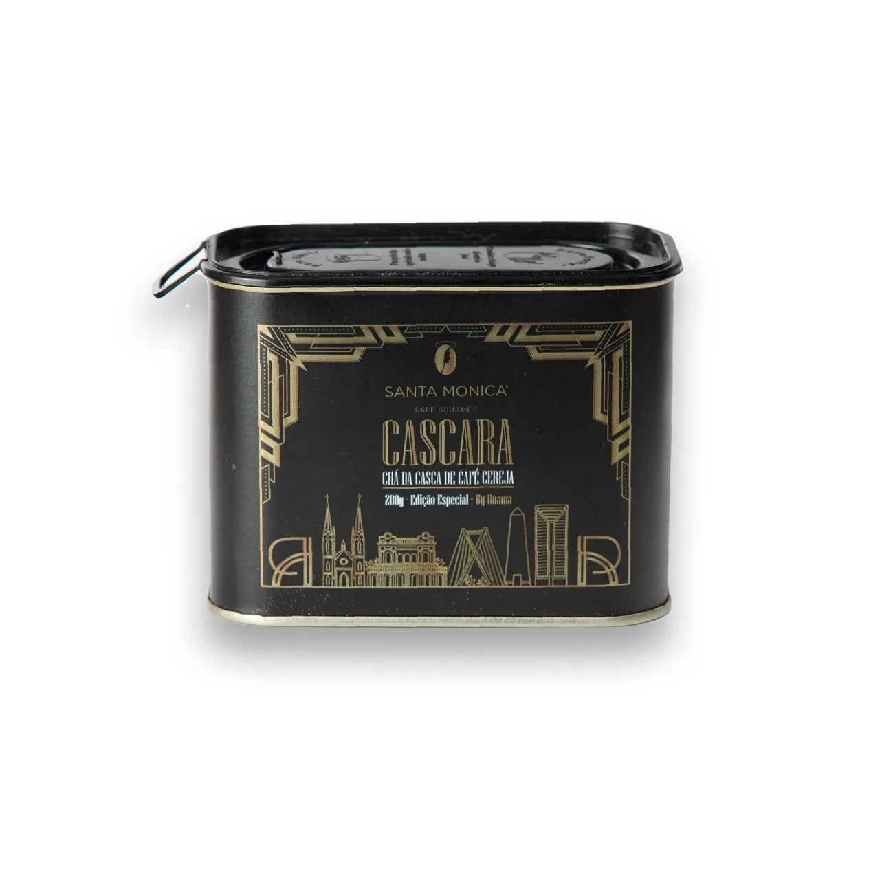 Kit Husk Black Coffee Tea & Chocolate Cream Powder Mix - Santa Monica Gourmet Brazilian Coffee