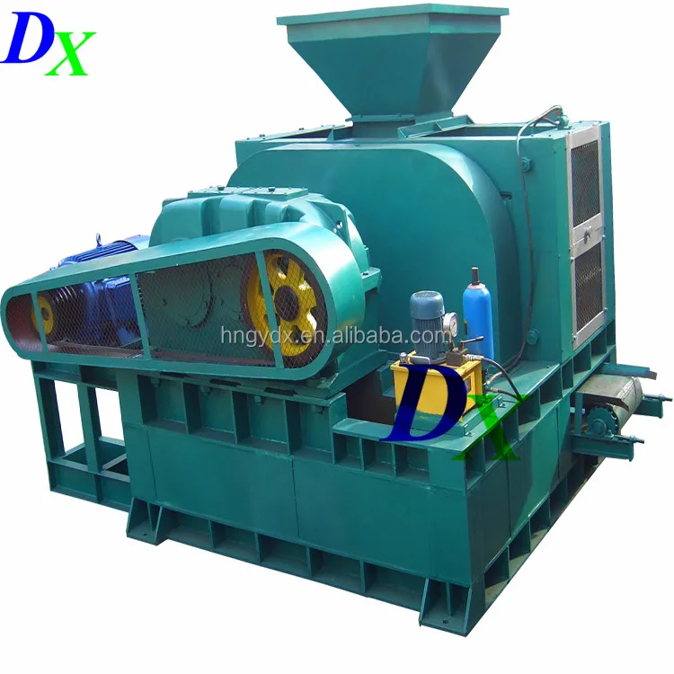 430 520 670 850 1000 type iron powder phoephogypsum calcium carbonate double rollers briquette press machine