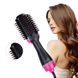 3 in 1 Styling dryer Brush electrical rotating hot air comb hair brush straightener