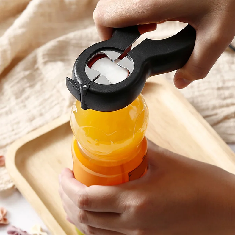 Multifunctional Non Slip Jar Bottle Opener  Weak Hands Can Openers Beer Get Lid Twist Opening Gripper Tool
