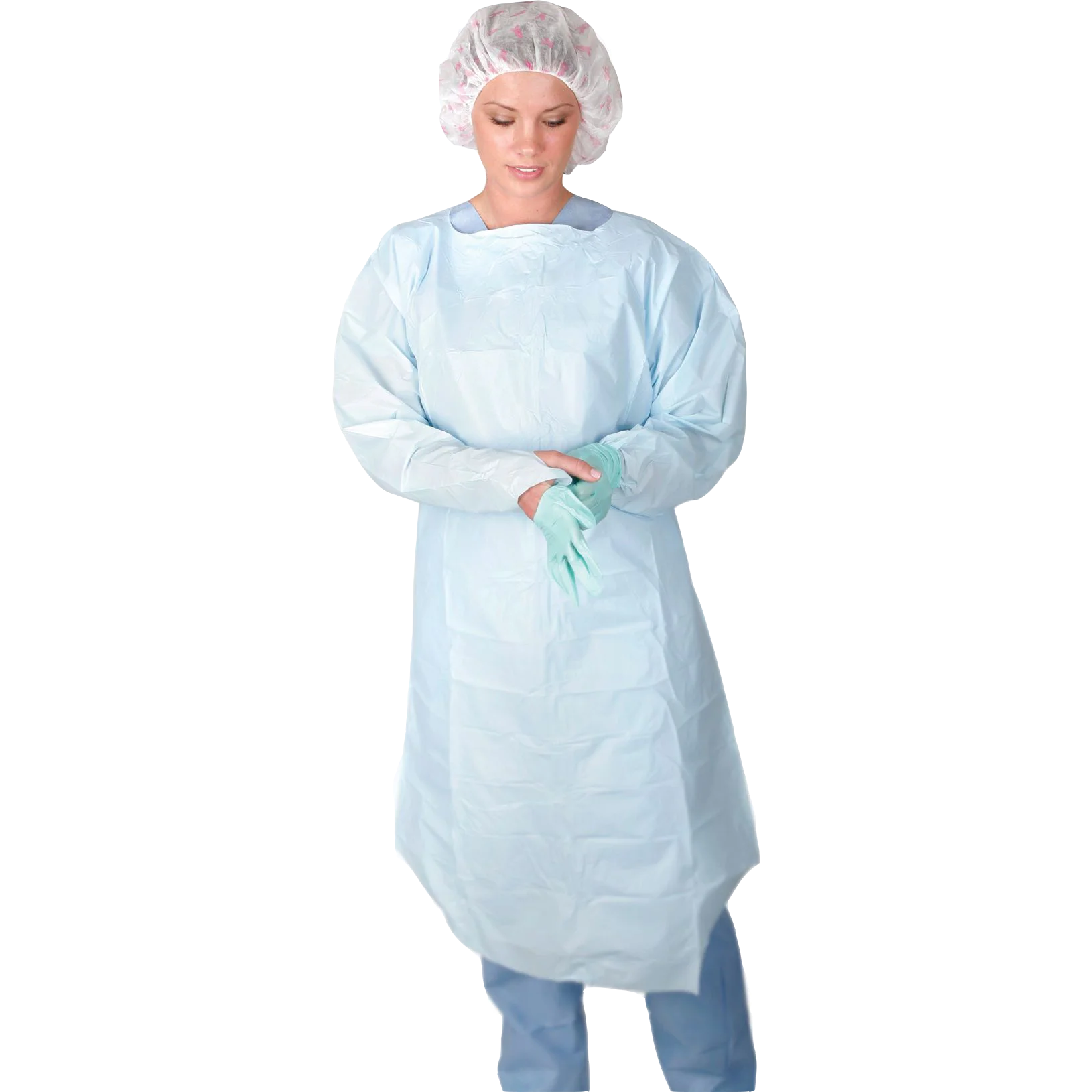 Best Selling Quality Waterproof Apron Disposable Isolation Gown Cpe Gowns With Factory Price