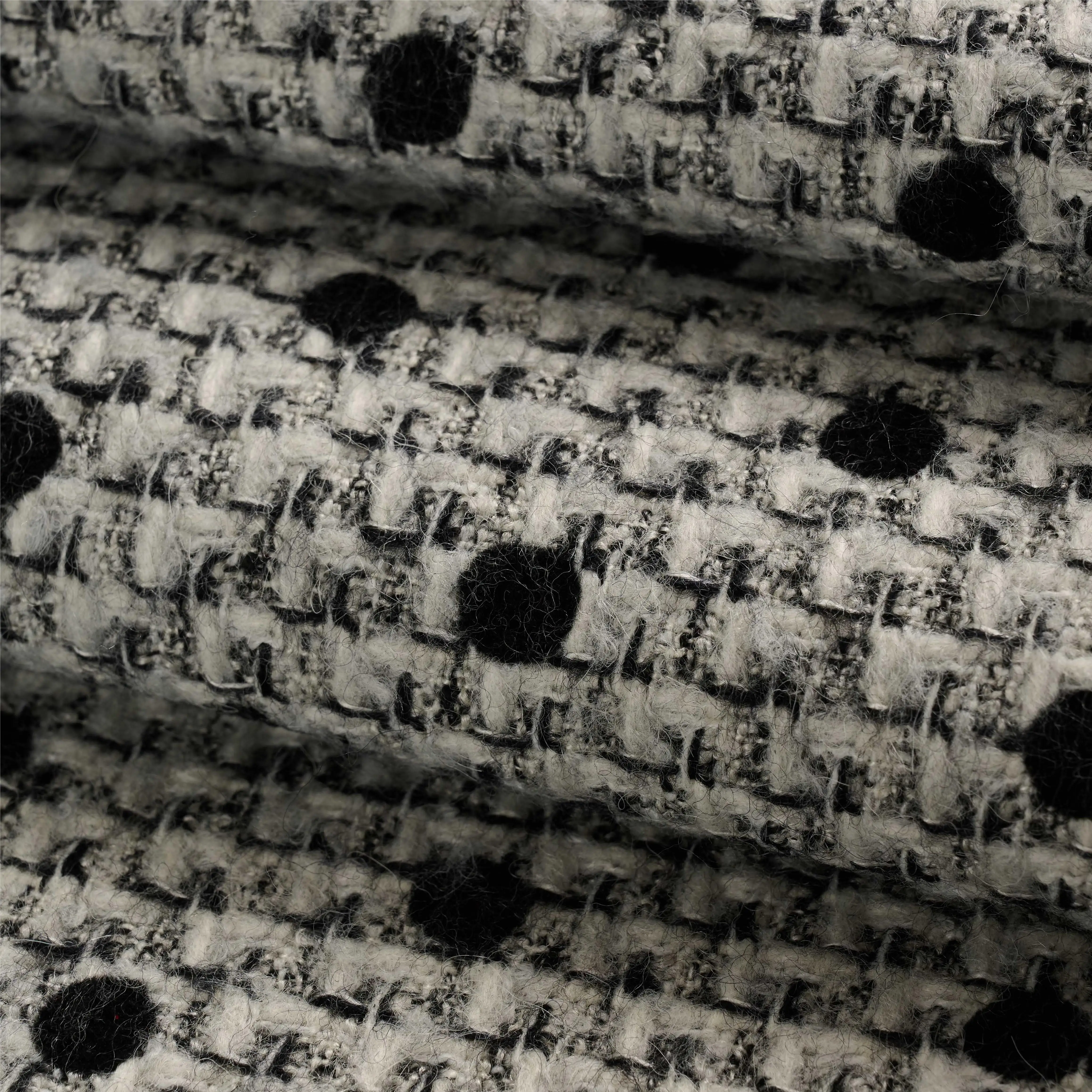 Hot-Selling Products 3% Alpaca 24% Wool 29% Acrylic 22% Polyester Jacket Material