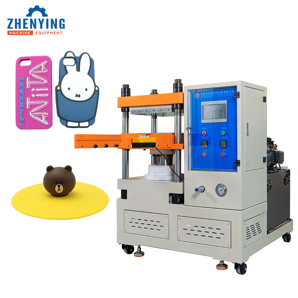 Vacuum Press Vulcanizing Machine  Silicone Mobile phone protective case and cup mat making machine