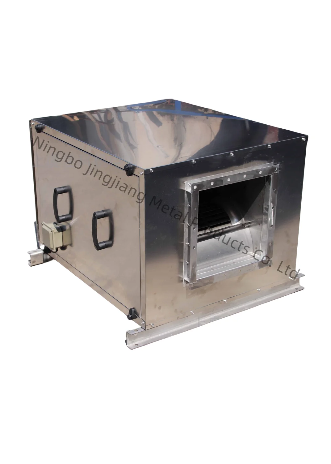 HVAC Galvanized Mild Steel Duct Cabinet Inline Box Type Kitchen Exhaust Ventilation Centrifugal Fans