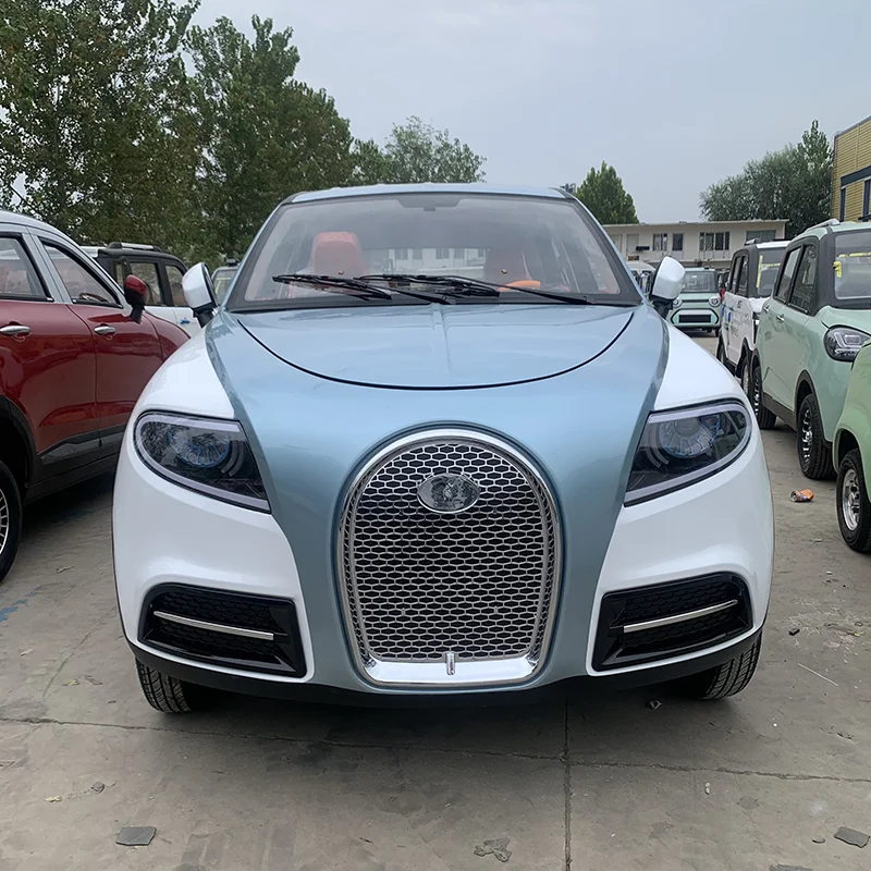 Good Quality Fansy Low Speed 4 Wheel Electric mini Car 4 Doors Car Hot Selling Electric Sedan Car With Solar