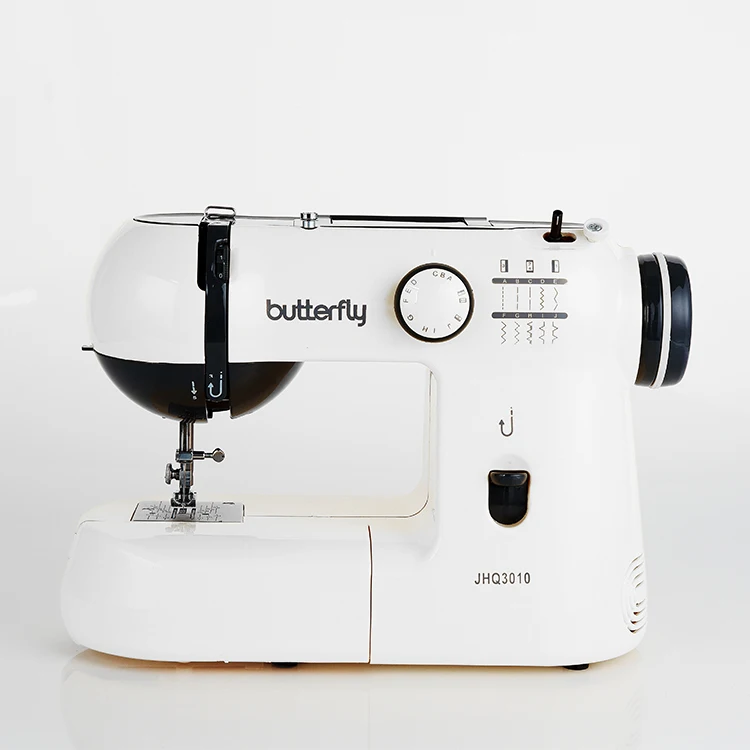 Butterfly JHQ3010 monogram and embroidery lock computer programmable pattern sewing machine