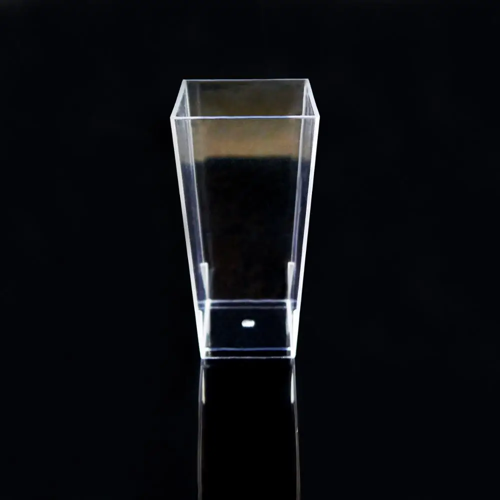 PS Disposable 90 ml plastic dessert cup with high quality