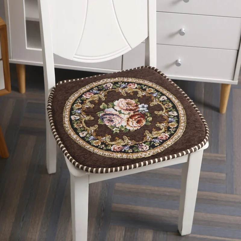 Vintage Chair Cushion Seat Pad High End Printed Chair Seat Cushions Banquet Dining Chair Cushion