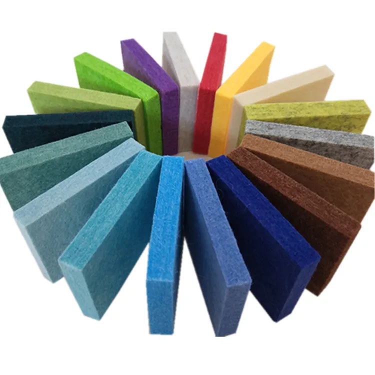 9mm 3.6kg 4.5kg 5.5kg High Density PET Acoustic Panels Felt Soundproof Board