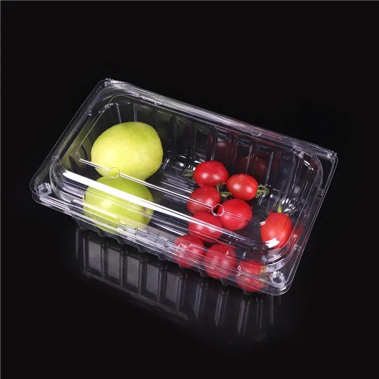 
Wholesale Plastic PET Clamshell Fruit Blister Packaging Fruit Box 
