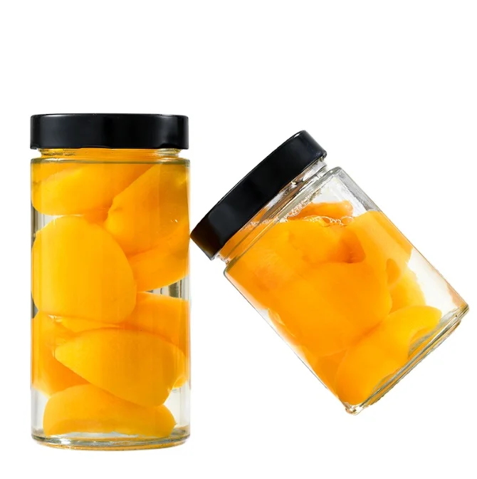 Multiple capacities round  honey bottle glass containers with honey with caps