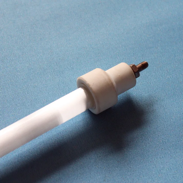 Milky white Far Infrared quartz heater lamp for heating