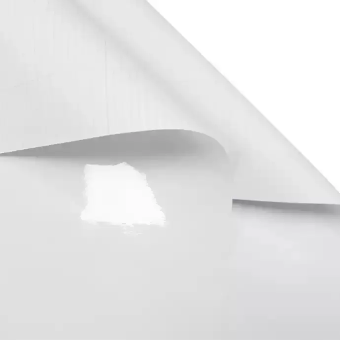 Outdoor Glossy Matte 100 Micron White Self Adhesive Vinyl PVC Vinyl Roll