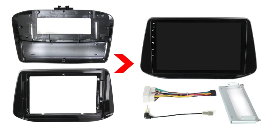 Автомобильная аудиосистема Mekede Android 11 8 128 г 1DIN для HYUNDAI I30 2018 9 дюймов IPS DSP радиоприемник автомобильная Для peugeot 206