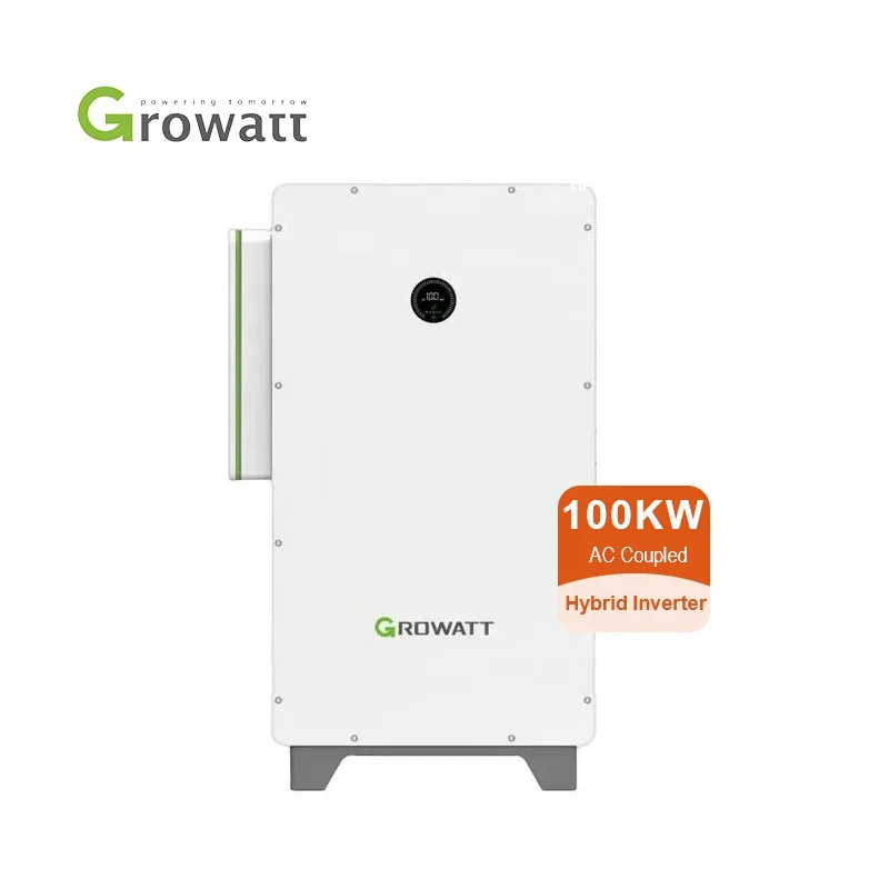 Трехфазный коммерческий Гибридный инвертор Smart Growatt WIT 50-100K A/AU AC с подключением для системы хранения энергии на солнечных батареях