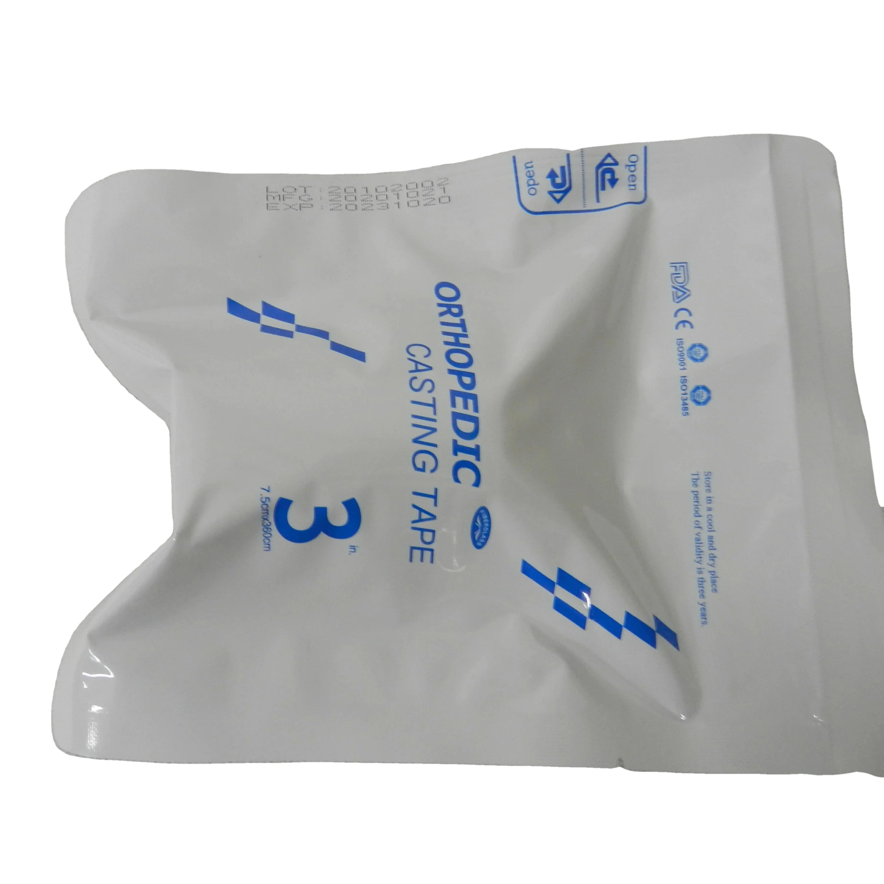 Free Sample Surgical Hospital Consumables Comfortable Fracture Immobilization Fiberglass Cast Bandage