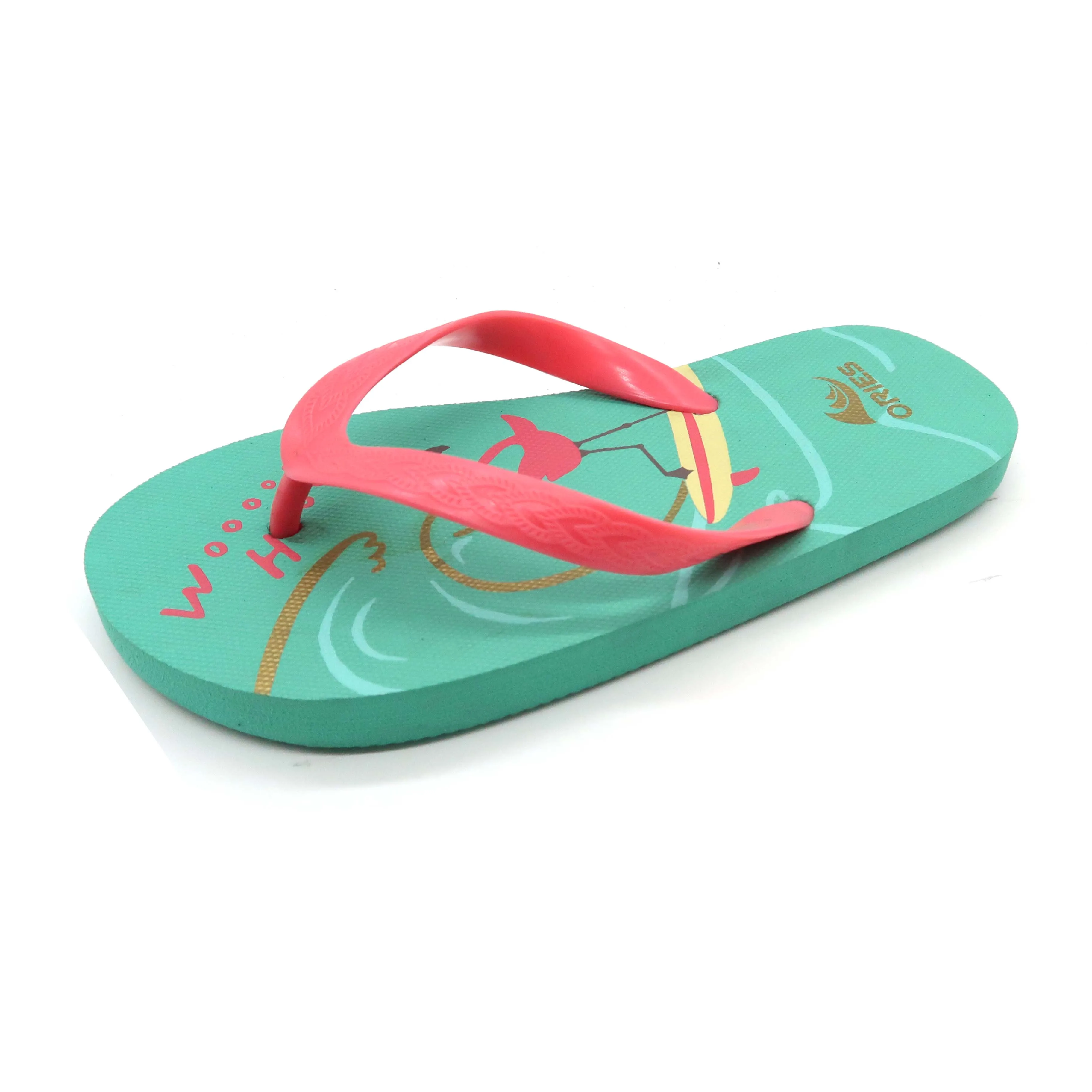 
girl summer flip flops with flamingo kids slippers 