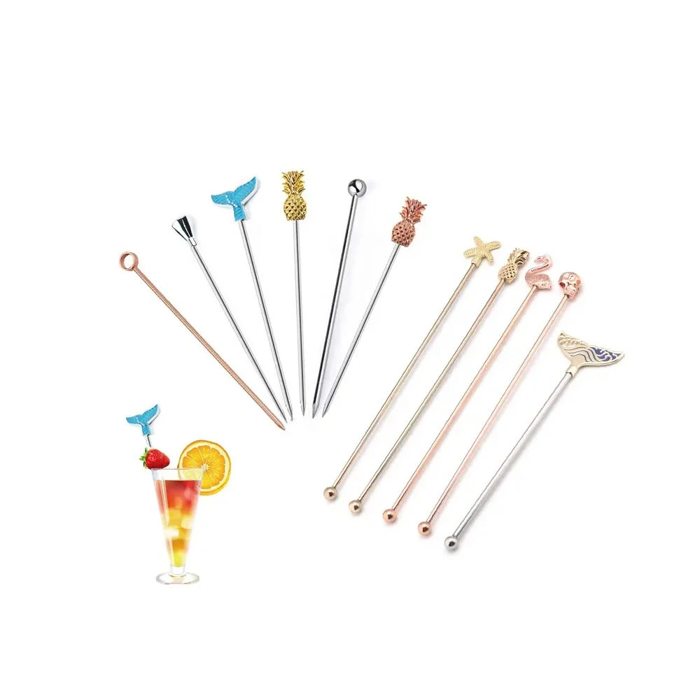 Dry Ice Milk Mini Espresso Personalized Custom Paint Swizzle Sticks Stir Stick Cocktail Stirrers Drink Stirrers Coffee Stirrer
