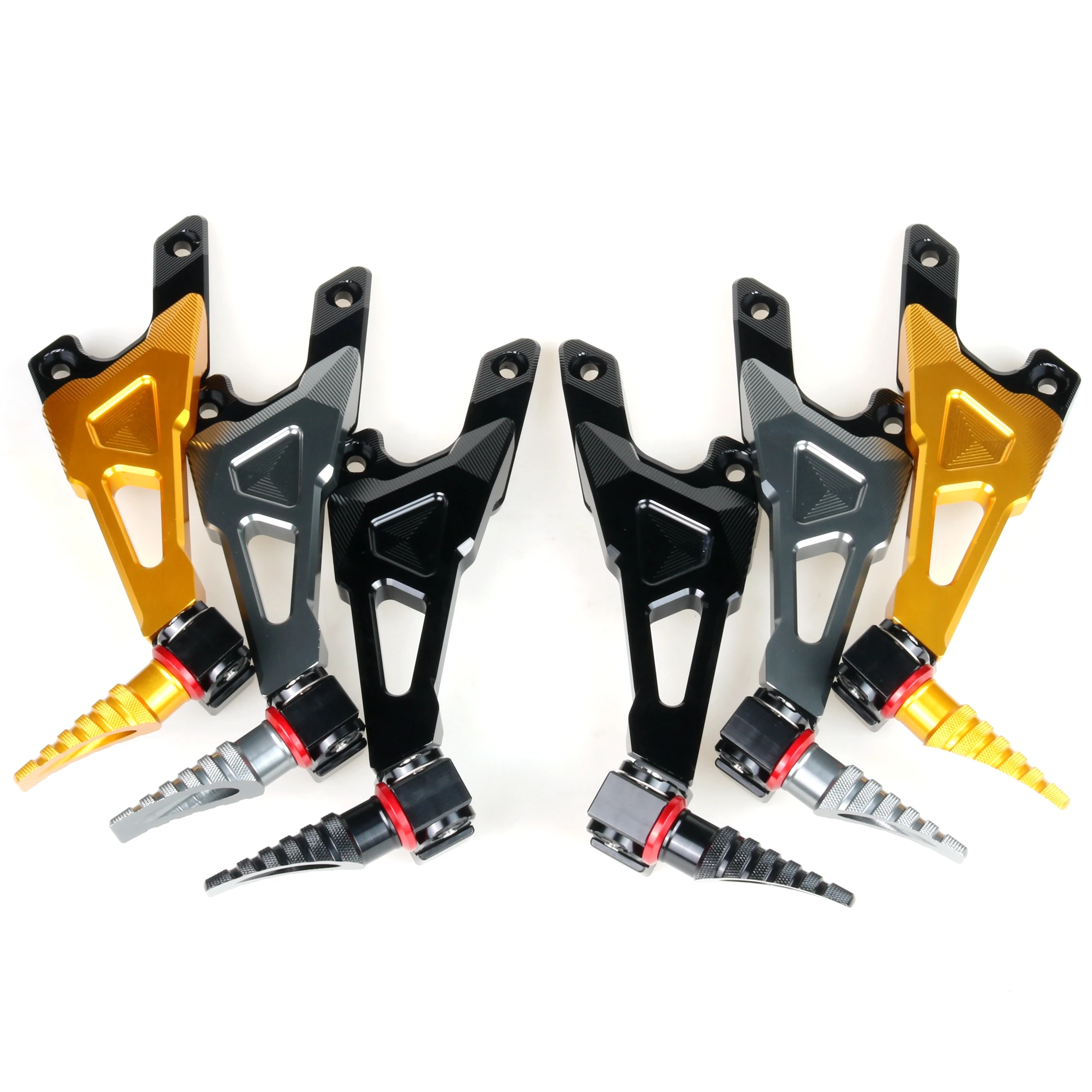 Full CNC aluminum Motorcycle Rear Foot Rest For BMW S1000RR 2009-2018 & S1000R 2010-2020 Rear passenger foot rest pedal