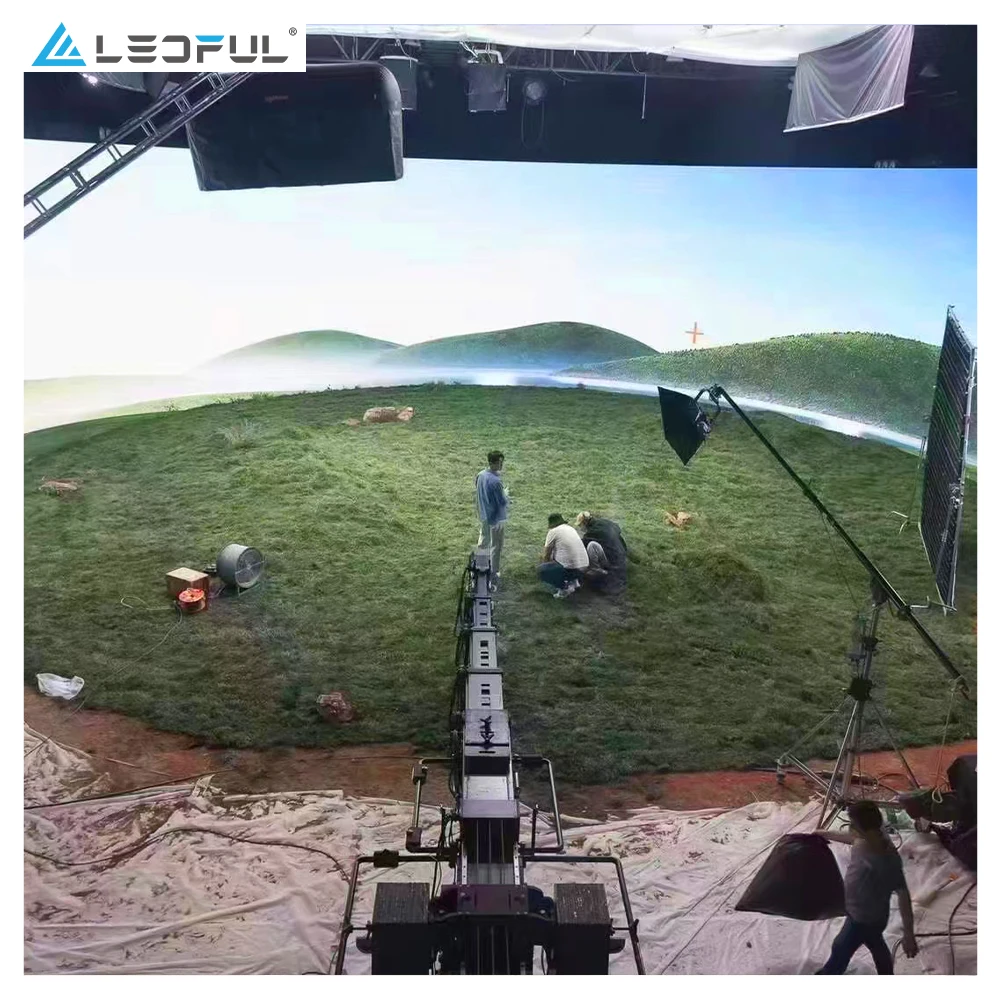 P2.6 Hz VFX Virtual Production LED Wall Film Studio XR AR Virtual Studio LED Truss Display For Event Hanging Rental LED Screen
