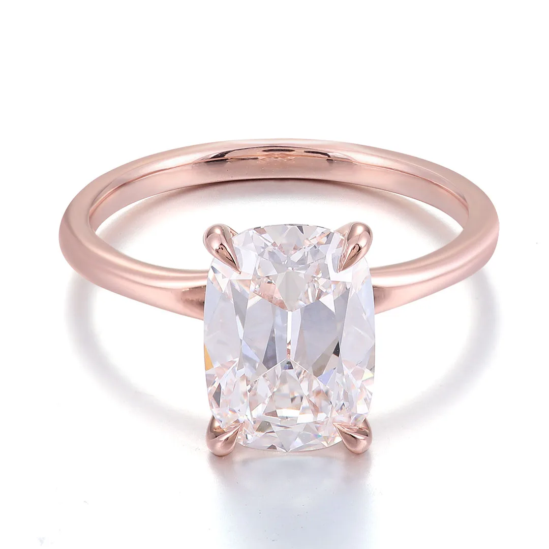 Популярное кольцо 3ct DEF VS OMC Lab Diamond с сертификатом IGI Moissanite для женщин Серебряное 10K 14K 18K на заказ