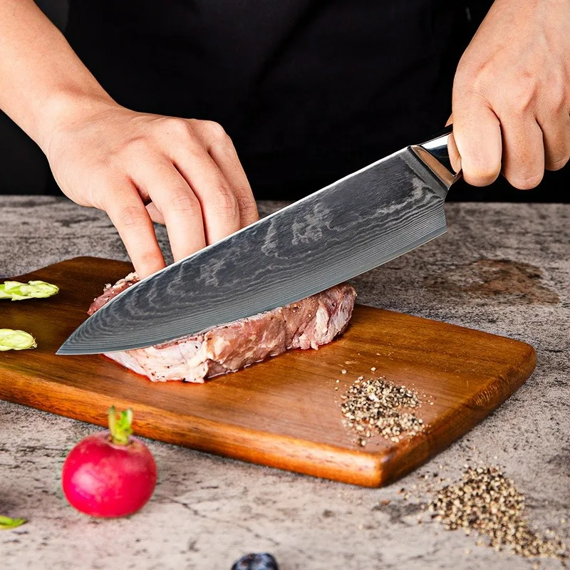 Zhang Xiaoquan 6 pcs Japanese VG10 Damascus Knife Series kitchen knife set