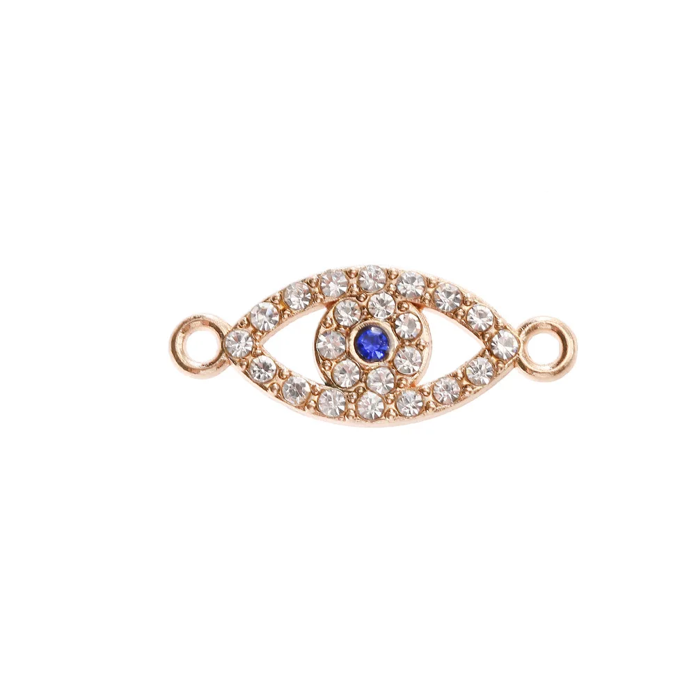 KDC750 wholesale fashion hot sales alloy evil eye charm jewelry findings for jewelry making