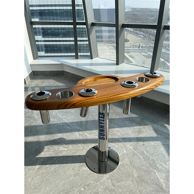 50lbs-130 lbs fishing rods trolling butt with teak  Rocket Launcher