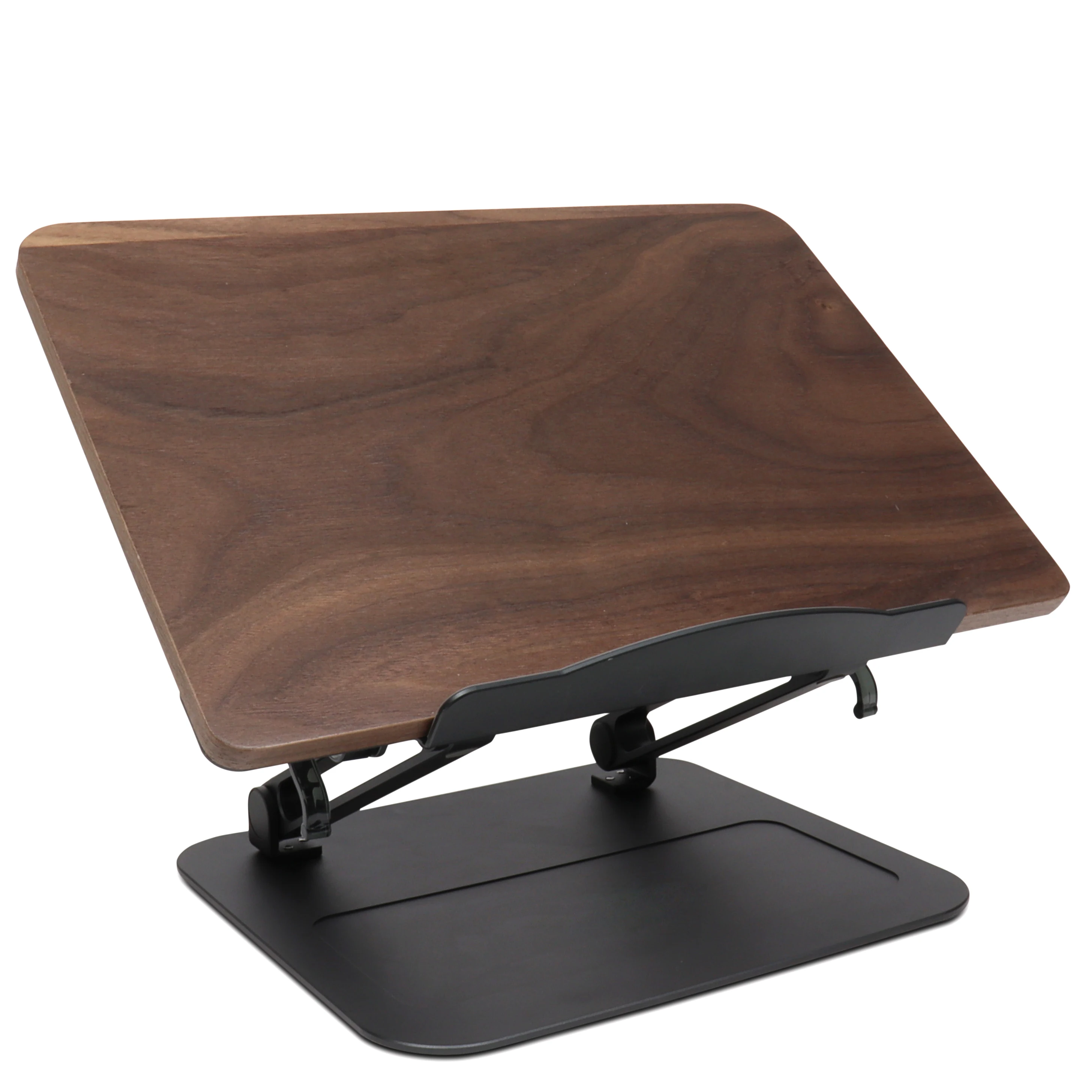 Wooden bookends ergonomic folding bookstand reading stand for books