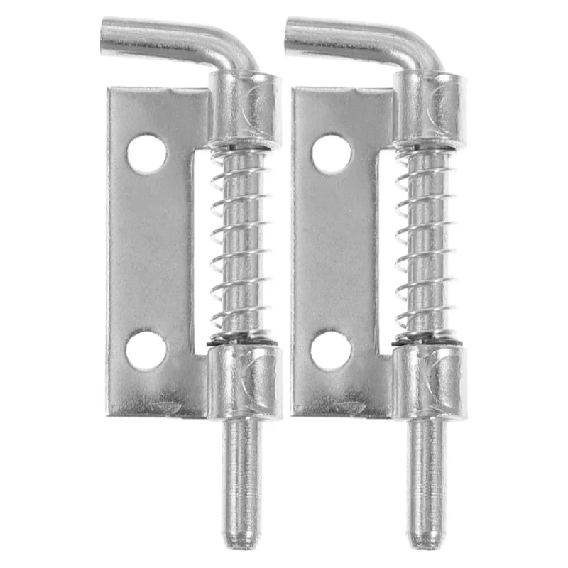 Stainless Steel Flat Pin Movable Spring Bolt Latch Hinge