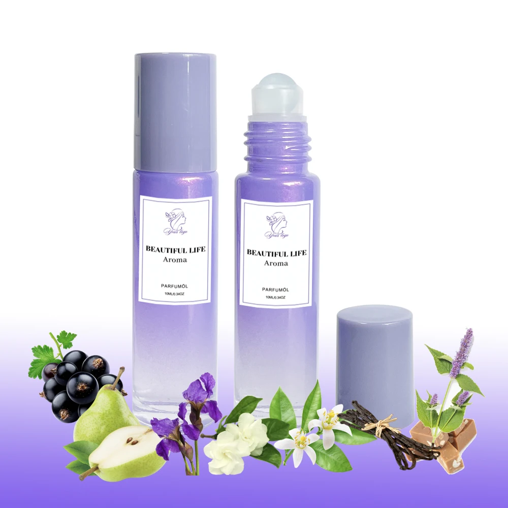 Private Label Women Jasmine Evolving Fragrance Dating Artifact Pleasant Fragrance Aroma Roll-on Pheromone Summer Perfume Oil
