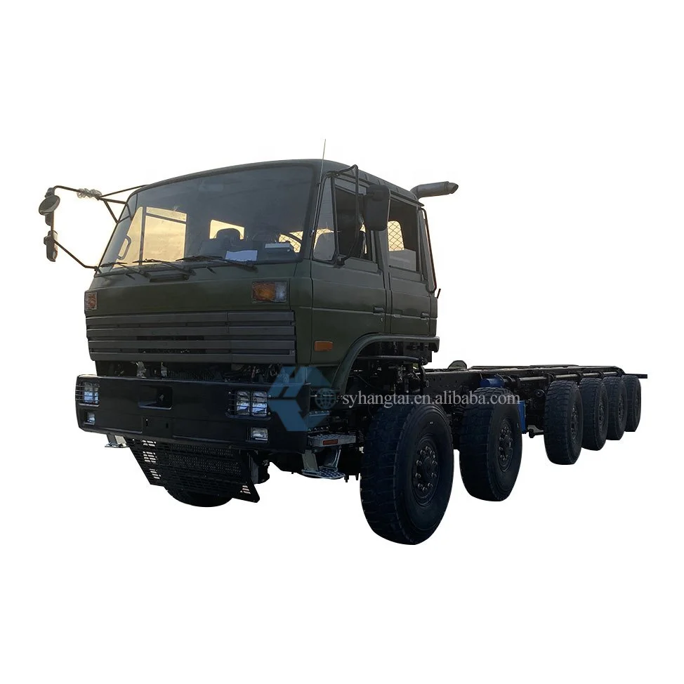 Dongfeng 6 Axle 12Wheels Full Drive 12x12 Heavy Truck Chassis Diesel 560hp Weichai Engine