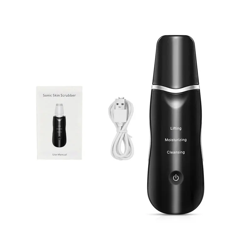 Лидер продаж Amazon, ультразвуковой скребок для подтяжки кожи лица, скребок для удаления морщин, ультразвуковой скребок для кожи