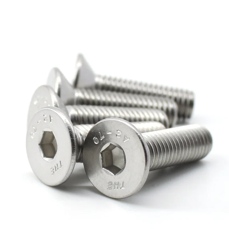304l DIN 7991 Stainless steel Hex heed bolt M1.6-M16