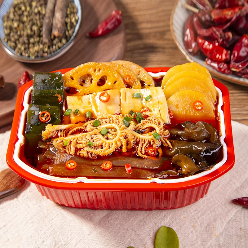 
Guaranteed Quality Unique Instant Beef Stomach Self-Heating Mini Hot Pot outdoor fast food MRE 