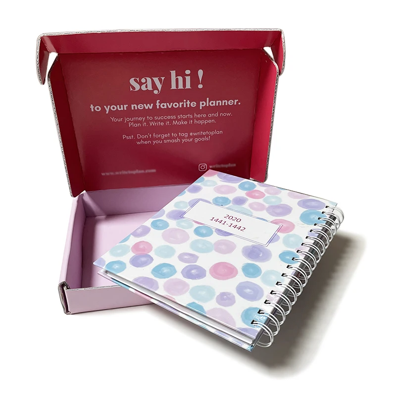 Custom Printing Spiral Hardcover A4 A5 Luxury Agenda Monthly Weekly Daily Budget 2026 Planners And Diary Journal Notebooks