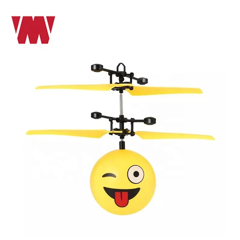 
Children Infrared Sensor mini drone Induction flying ball Christmas gifts toys hand control shining LED light for kids 