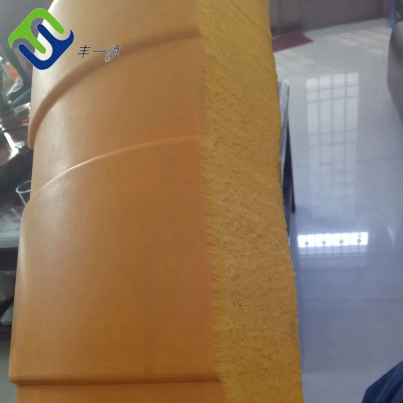 Double Rolling Road Barrier EVA PU Foam Rolling Barrel Guardrail Safety Highway