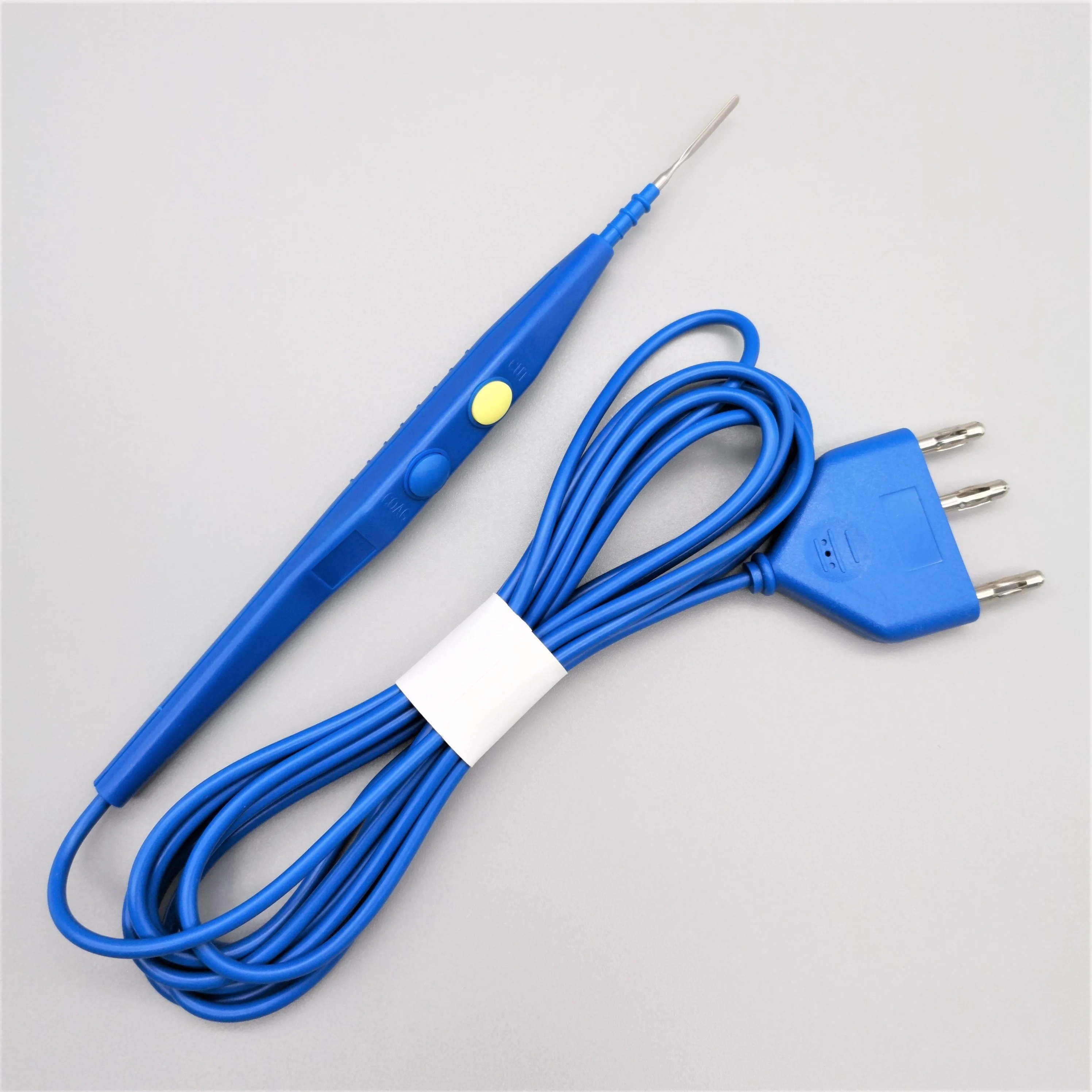 Single use monopolar cautery pencil with types of electrodes similar valleylab conmed bovie electrosurgical diathermy