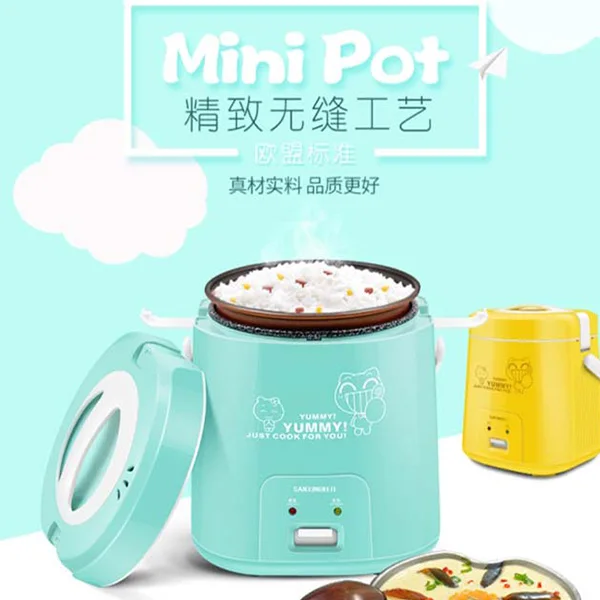 Household kitchen appliances automatic cooking rice cooker 1.2L smart rice cooker